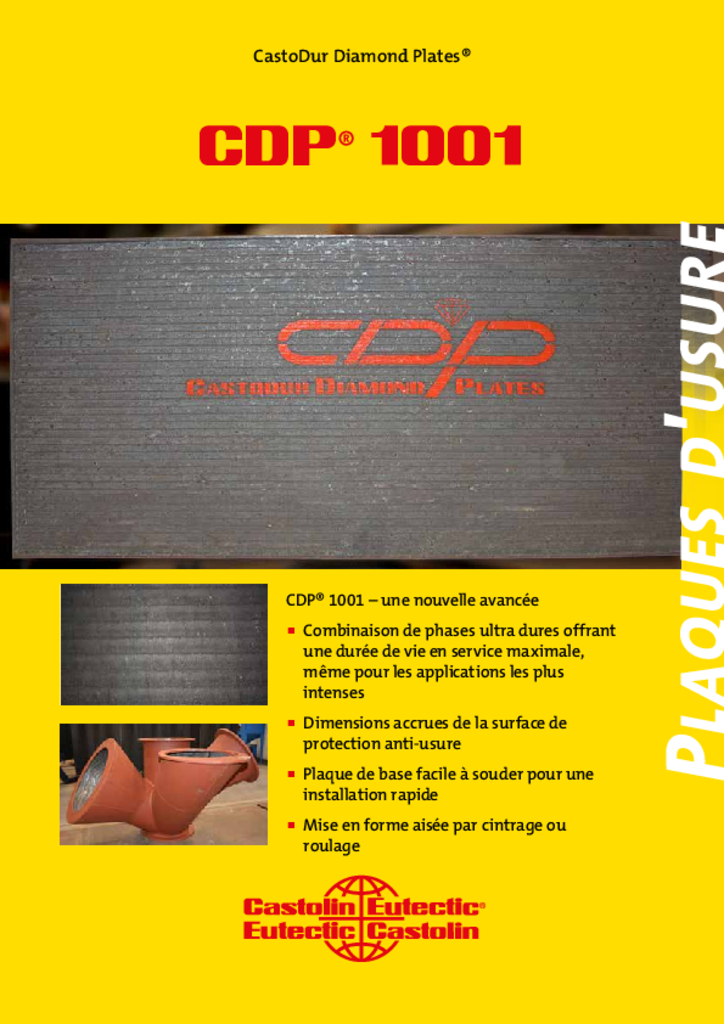 CDP® 1001 CDP-1001-plaques-anti-usure-facile-souder-duree-vie-exceptionelle-installation-rapide.pdf