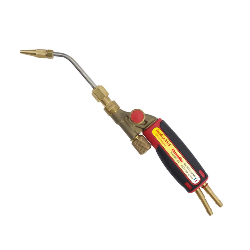 The Autoflam II 0 torch is an oxyacetylene (or oxypropane with the