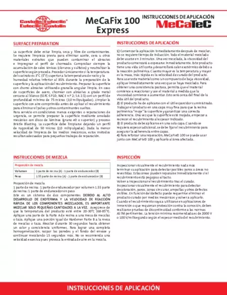MeCaTeC MeCaFix 100 Express Application Instructions_ES.pdf