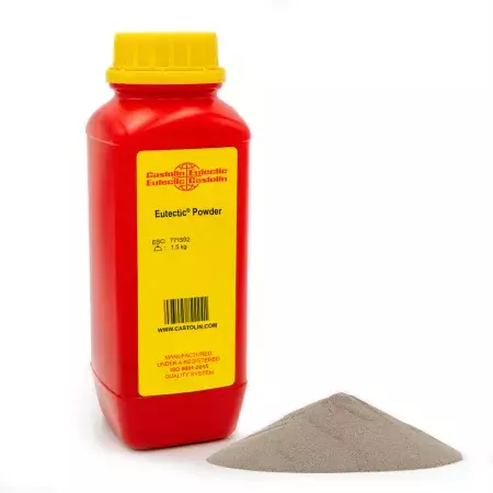 Elemental zinc powder used to provide galvanic protection for iron 