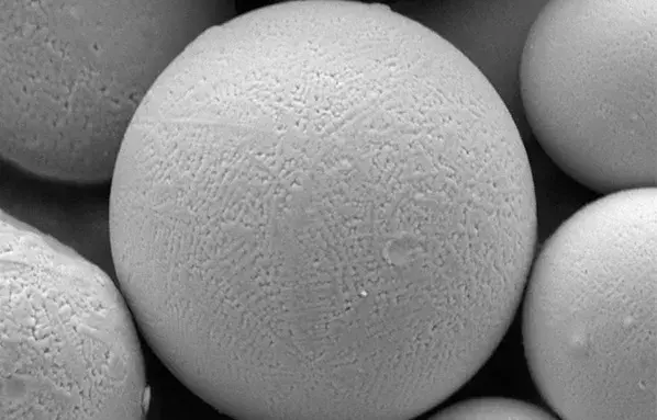 gas atomization produces perfectly spherical powder particles, resulting in high density, porosity-free deposits.